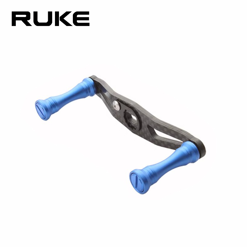 Spincast Reel - Ruke 새로운 주조 릴 탄소 손잡이