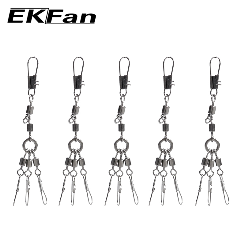 EKFan 5개 8자형 링 커넥터 360 °   루어  - Conventional Reel 리뷰 및 가격